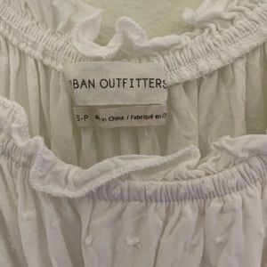 Urban outfitters cute white romper